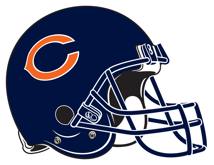 Chicago Bears 1983-Pres Helmet Logo iron on paper